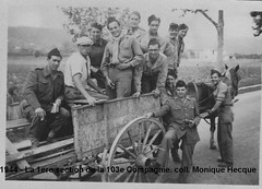 Train- 1944- Italie - Col. Monique Hecque