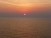 7-P1030042- Coucher de soleil sur la mer baltique