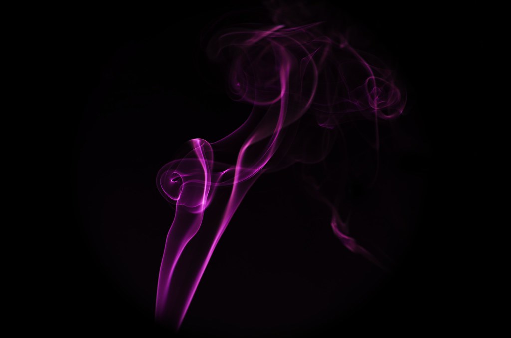 Purple smoke