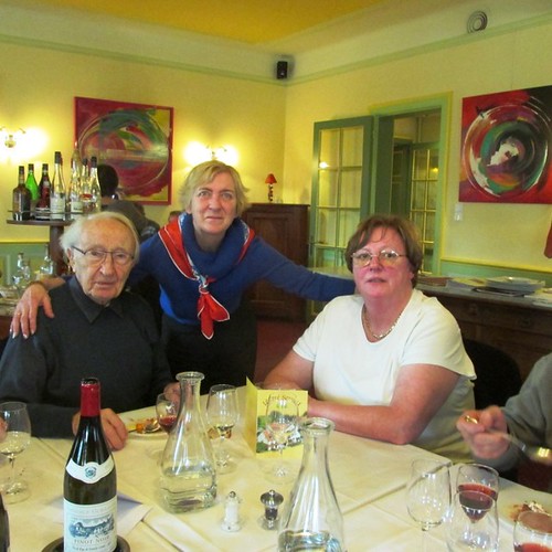 Champagney - voyage ADFL - le repas - Blandine Bongrand Saint Hillier