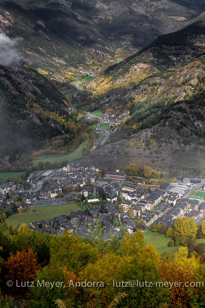 Andorra landscape: Vall nord, Andorra