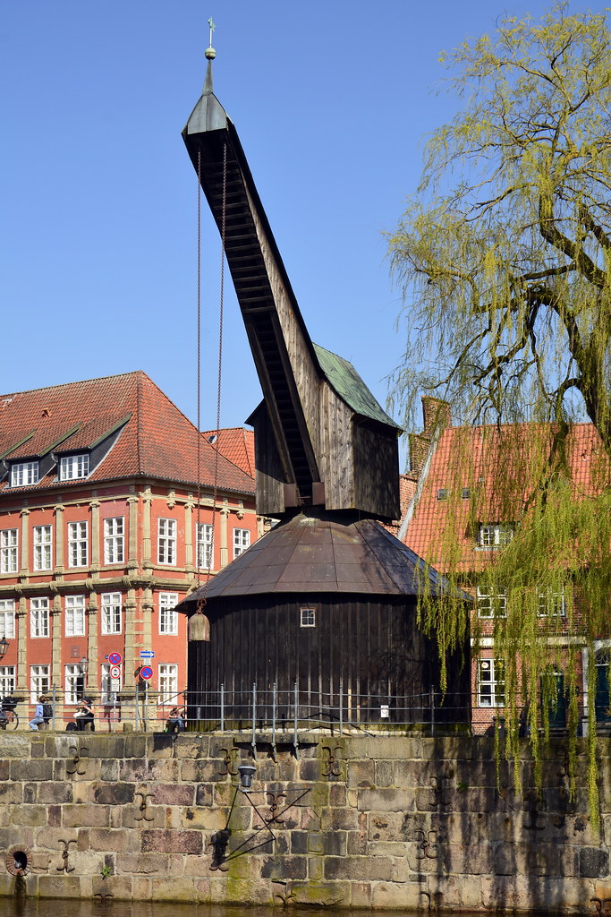 Germany - Niedersachsen - L&uuml;neburg - Old Crane - 4