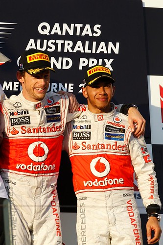 Lewis Hamilton at Australian GP