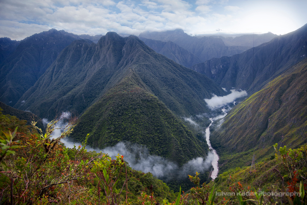 Low-hanging Clouds Above the Urubamba River
