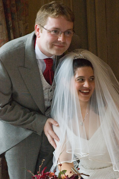 The happy couple