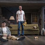 Larry Yando, Shane Kenyon and Timothy Edward Kane in BURIED CHILD at Writers Theatre. Photo by Michael Brosilow.