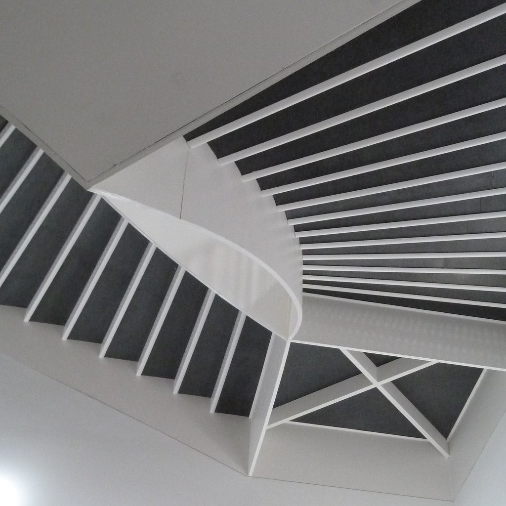 Chicago, Museum of Contemporary Art, Staircase Abstract