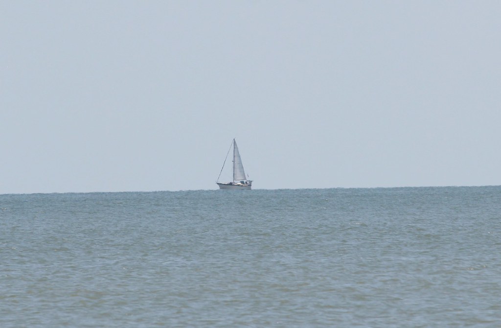 Lonely Sailboat