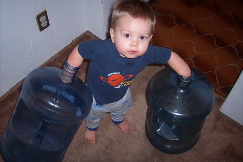 Water bottle baby