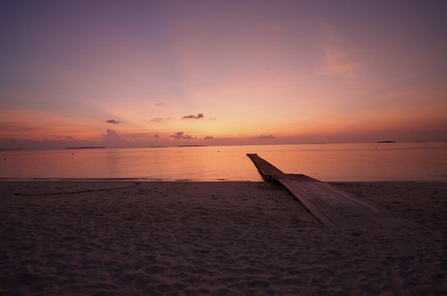 Couché de soleil - Maldives