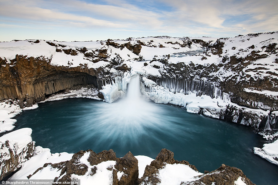 Aldeyjarfoss in Skj&aacute;lfandaflj&oacute;t - North Iceland