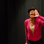 Caren Blackmore in THE MLK PROJECT: THE FIGHT FOR CIVIL RIGHTS at Writers Theatre. Photo by Tom McGrath.