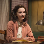 Sophie Thatcher (Anne Frank) in THE DIARY OF ANNE FRANK at Writers Theatre. Photo by Michael Brosilow.