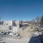 Construction site as of February 23, 2015.