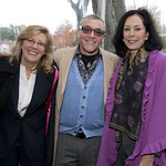 Director of Institutional Advancement Kim Swinton and Artistic Director Michael Halberstam with On to a New Stage Campaign Honorary Co-Chair Alexandra C. Nichols. Photo by Robert Carl.