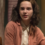 Sophie Thatcher (Anne Frank) in THE DIARY OF ANNE FRANK at Writers Theatre. Photo by Michael Brosilow.