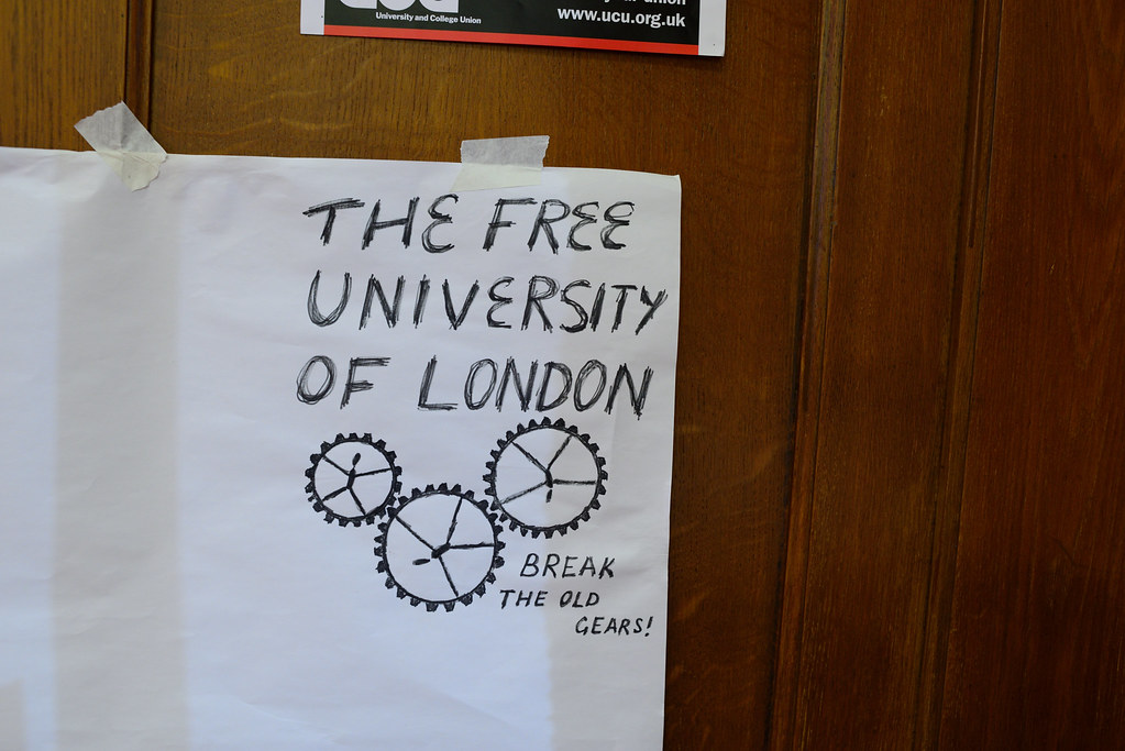 Building the Free University: London School of Economics and Political Science (LSE) Students Stand Against Corporate Education: Vera Anstey Suite: Old Building, London School of Economics, London, March 25, 2015.