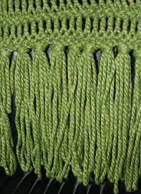 Free Knitting Pattern - Angela Drop Stitch Scarf