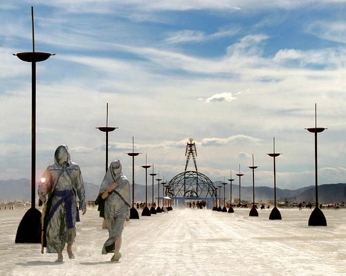 Jon & Amber - Burning Man 2004 (Vault of Heaven)