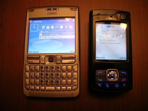 El E61 y el N80: Nokia manda