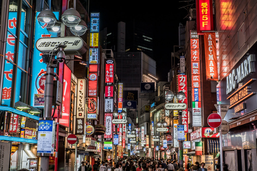Shibuya Neon Streets