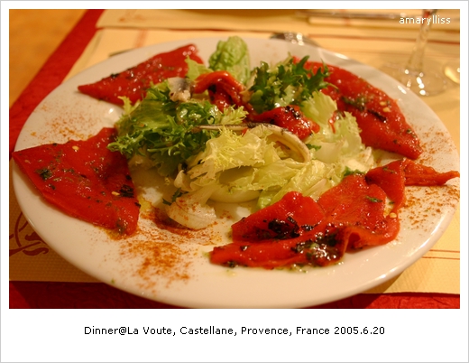 晚餐＠La Voute, Castellane