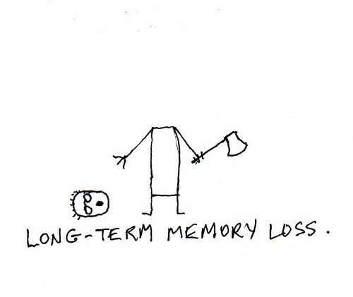 long-term memory loss