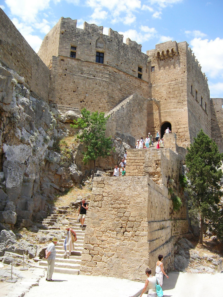 The Acropolis of Lindos, Rhodes, Greece