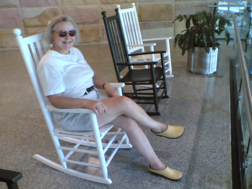 Rocking Chair Ladies Geeking Out at AVP • GAIL AT LARGE