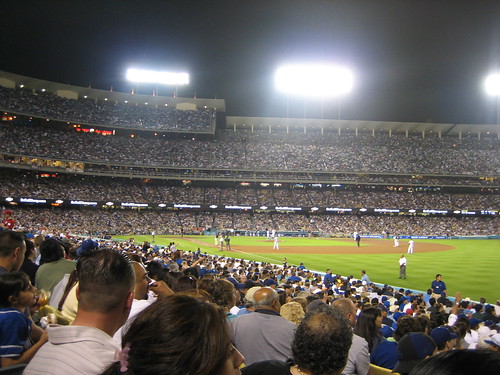 My first Dodger game