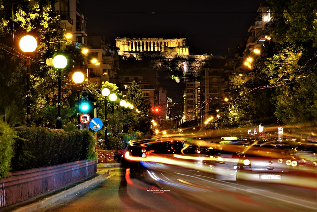 Athens lights