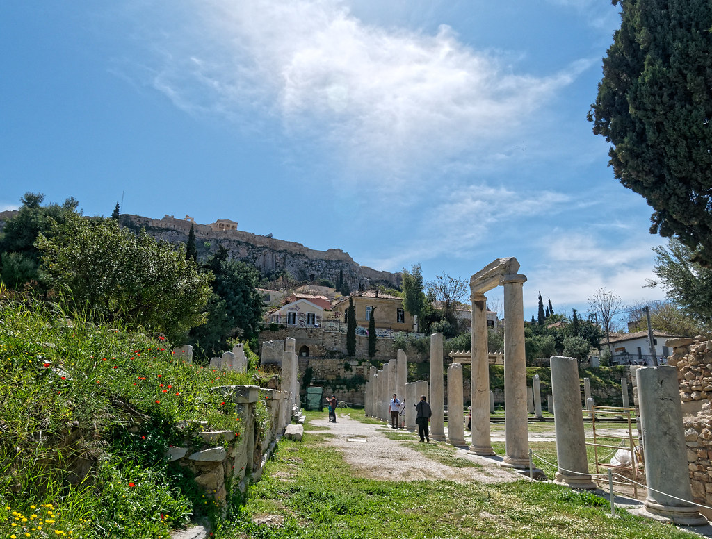Roman Agora - View to Akropolis