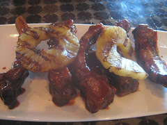 Hawaiian BBQ ribs