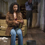Arti Ishak and Mark L. Montgomery in BURIED CHILD at Writers Theatre. Photo by Michael Brosilow.