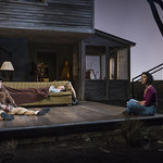 Larry Yando, Timothy Edward Kane and Arti Ishak in BURIED CHILD at Writers Theatre. Photo by Michael Brosilow.